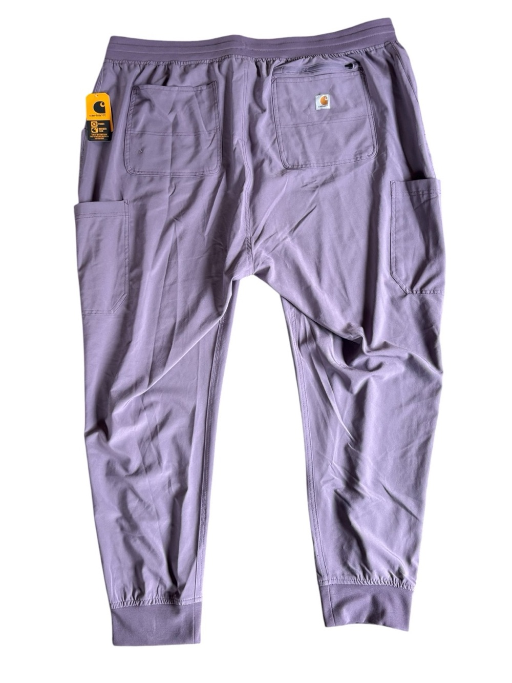 NWT Carhartt Force Cross-Flex Cargo Jogger Scrub Pants Lavender 3XL NWT
